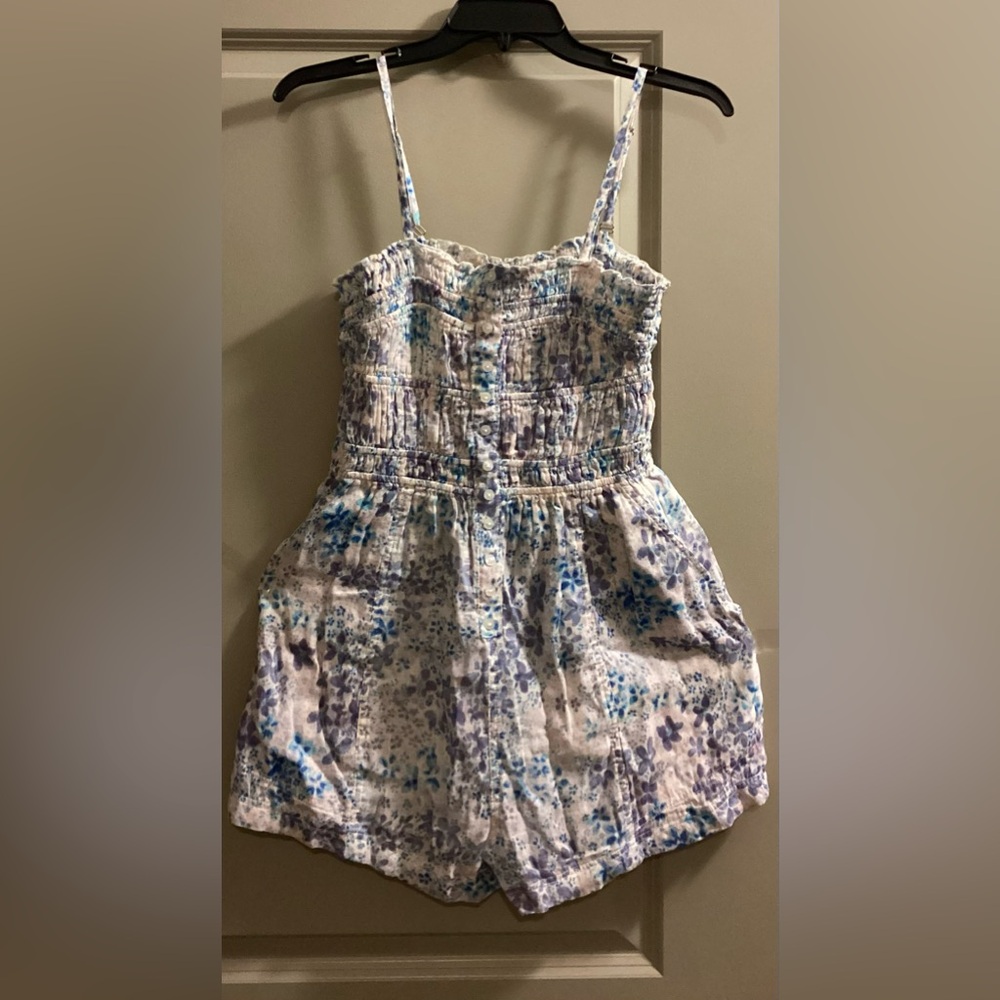 NWOT Free People One Sammi Romper 100% Cotton size XS - Picture 4 of 10